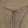 vidaXL Έπιπλο Τηλεόρασης 110 x 30 x 40 εκ. Μασίφ Ξύλο Μάνγκο & Σίδηρος