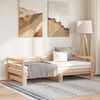 vidaXL Καναπές Κρεβάτι 2 x (90 x 200) εκ. από Μασίφ Ξύλο Πεύκου