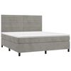 vidaXL &Kappa;&rho;&epsilon;&beta;ά&tau;&iota; Boxspring &mu;&epsilon; &Sigma;&tau;&rho;ώ&mu;&alpha; &Alpha;&nu;&omicron;&iota;&chi;&tau;ό &Gamma;&kappa;&rho;&iota; 160x200 &epsilon;&kappa;. &Beta;&epsilon;&lambda;&omicron;ύ&delta;&iota;&nu;&omicron;