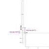 vidaXL &Kappa;&rho;&epsilon;&beta;ά&tau;&iota; Boxspring &mu;&epsilon; &Sigma;&tau;&rho;ώ&mu;&alpha; &Mu;&alpha;ύ&rho;&omicron; 120x200 &epsilon;&kappa;. &Upsilon;&phi;&alpha;&sigma;&mu;ά&tau;&iota;&nu;&omicron;