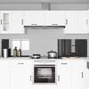 vidaXL Πίσω Πάνελ Κουζίνας 2 pcs Σκούρο Γκρι 120 x 50 cm