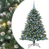vidaXL &Tau;&epsilon;&chi;&nu;&eta;&tau;ό &Chi;&rho;&iota;&sigma;&tau;&omicron;&upsilon;&gamma;&epsilon;&nu;&nu;&iota;ά&tau;&iota;&kappa;&omicron; &Delta;έ&nu;&tau;&rho;&omicron; &mu;&epsilon; 150 LED &Pi;&rho;ά&sigma;&iota;&nu;&omicron; 150 cm