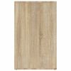 vidaXL Ντουλάπι Γυαλιστερό Sonoma Δρυς 80x40x65εκ.Επεξεργασμένο Ξύλο