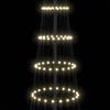 vidaXL LED Χριστουγεννιάτικο Δέντρο με 350 LED με βάση Θερμό λευκό