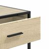 vidaXL Τραπέζι Κονσόλα Sonoma Δρυς 90x35x80 εκ. Επεξεργασμένο Ξύλο