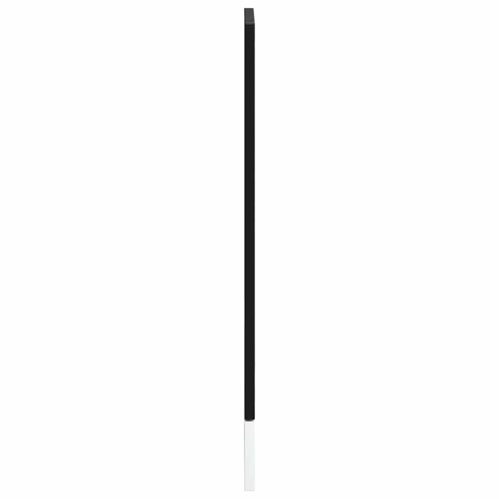 vidaXL Πίνακας πλυντηρίου πιάτων Porto Μαύρο 45x1,5x67 cm