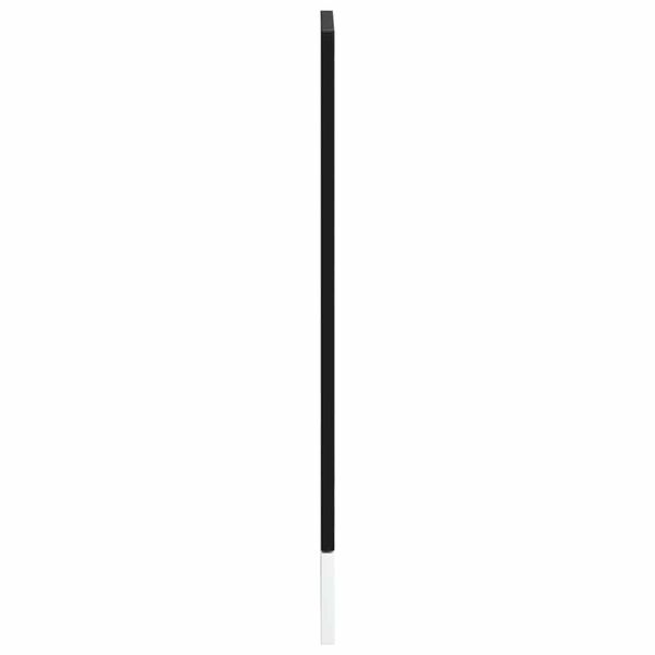 vidaXL Πίνακας πλυντηρίου πιάτων Porto Μαύρο 45x1,5x67 cm