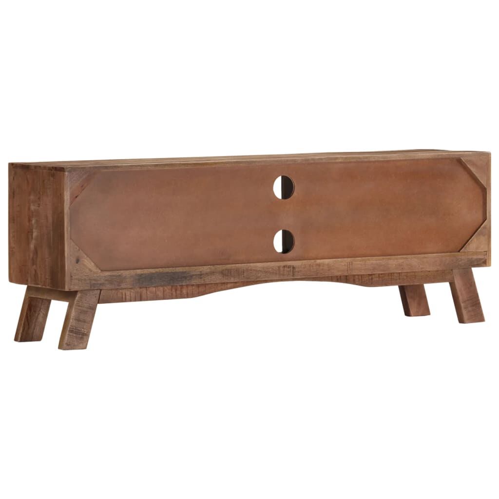 vidaXL Έπιπλο Τηλεόρασης 110 x 30 x 40 εκ. από Ακατέργαστο Ξύλο Μάνγκο