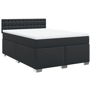 vidaXL &Kappa;&rho;&epsilon;&beta;ά&tau;&iota; Boxspring &mu;&epsilon; &Sigma;&tau;&rho;ώ&mu;&alpha; &Mu;&alpha;ύ&rho;&omicron; 160x200&epsilon;&kappa;.&alpha;&pi;ό &Sigma;&upsilon;&nu;&theta;&epsilon;&tau;&iota;&kappa;ό &Delta;έ&rho;&mu;&alpha;