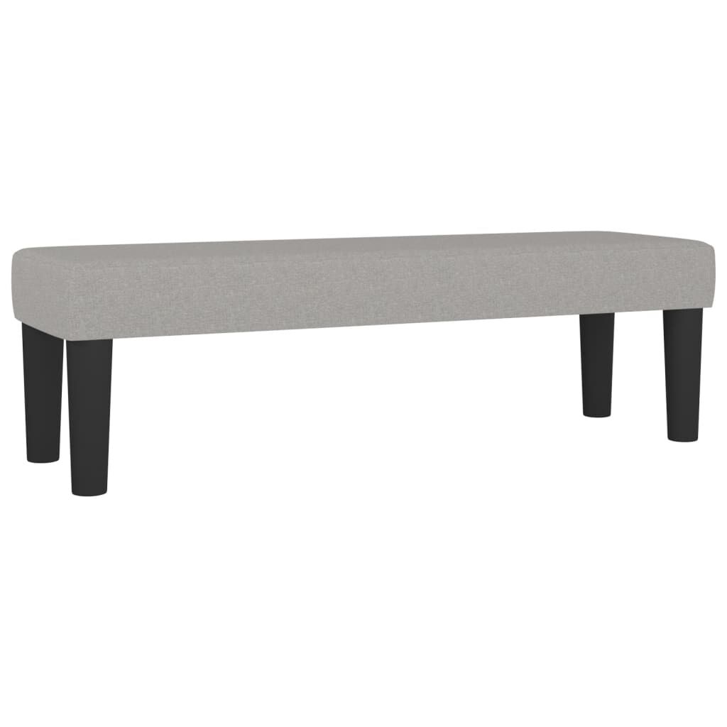 vidaXL Κρεβάτι Boxspring με Στρώμα Αν. Πράσινο 160x200εκ Υφασμάτινο