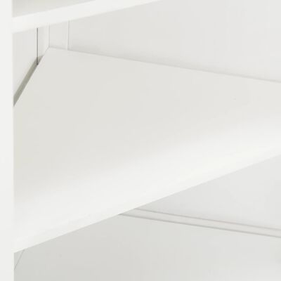 vidaXL Έπιπλο/Ντουλάπι Γωνιακό 59 x 36 x 180 εκ. από Μασίφ Ξύλο Δρυός