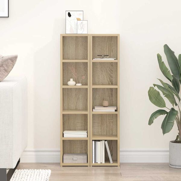 vidaXL Έ&pi;&iota;&pi;&lambda;&alpha; &gamma;&iota;&alpha; CD 2 &tau;&epsilon;&mu;. Sonoma &Delta;&rho;&upsilon;&sigmaf; 21x16x93,5 &epsilon;&kappa;. &alpha;&pi;ό &Mu;&omicron;&rho;&iota;&omicron;&sigma;&alpha;&nu;ί&delta;&alpha;