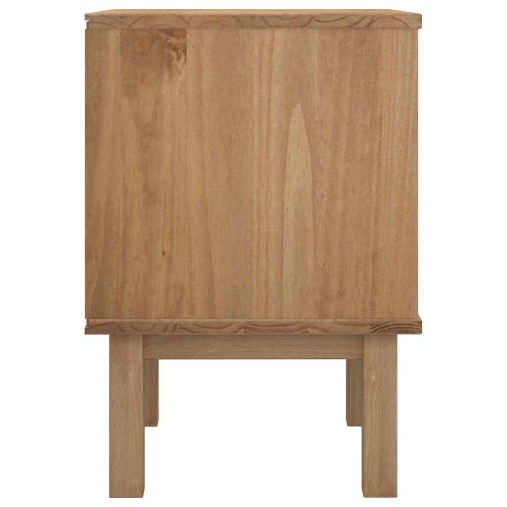 vidaXL Κομοδίνο OTTA 45x39x57 εκ. από Μασίφ Ξύλο Πεύκου