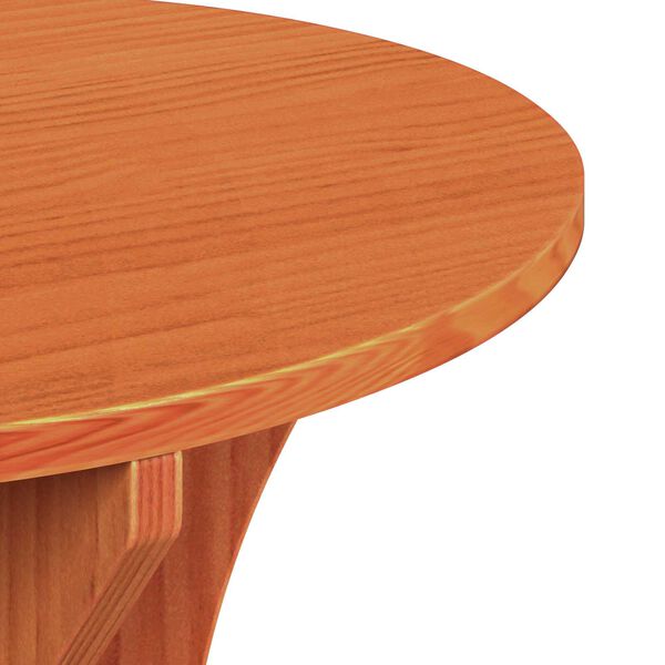 vidaXL Σετ Τραπεζιού Για Καφέ 3 pcs Καφέ κεριού 46 x 46 x 47 εκ.