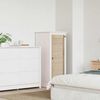 vidaXL Πόρτα Ντουλάπας Φυσικό 140.5 x 2.1 x 49.5 cm Μασίφ ξύλο πεύκου