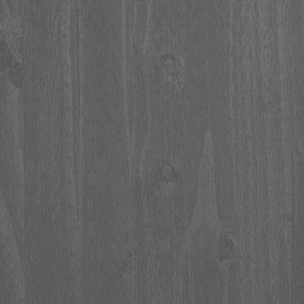 vidaXL Βιβλιοθήκη HAMAR Αν. Γκρι 85 x 35 x 112 εκ. Μασίφ Ξύλο Πεύκου