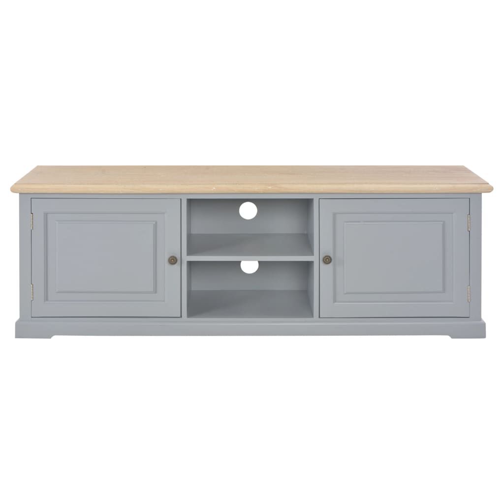 vidaXL Έπιπλο Τηλεόρασης Γκρι 120 x 30 x 40 εκ. Ξύλινο