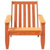 vidaXL Καρέκλα κήπου Adirondack Wax Brown 75x77x77 cm