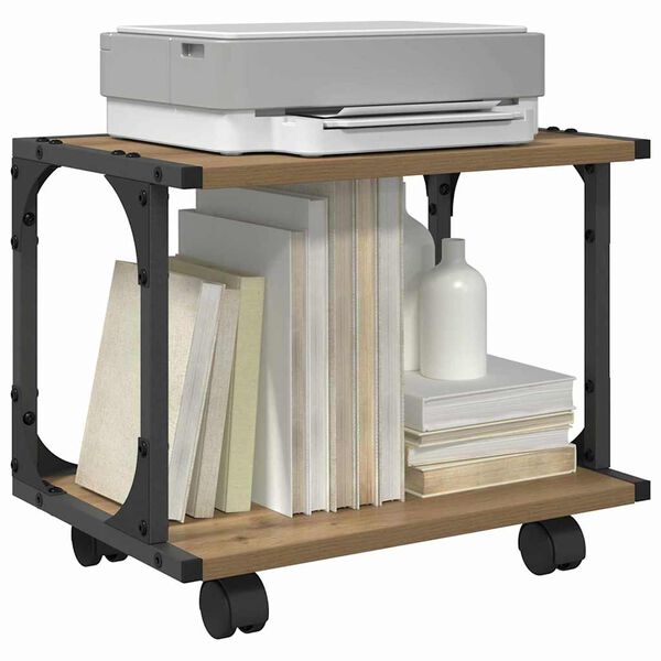 vidaXL &Sigma;&tau;&alpha;&nu;&tau; &Epsilon;&kappa;&tau;&upsilon;&pi;&omega;&tau;ή Artisan Oak 41 x 28 x 33.5 &epsilon;&kappa;.