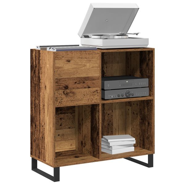 vidaXL Ντουλάπα Δίσκων Artisan Oak 84,5x38x89 εκ. Επεξεργασμένο Ξύλο