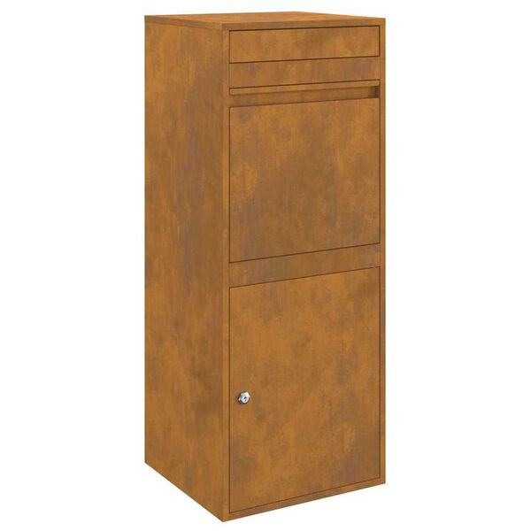 vidaXL Θυρίδα Πακέτων Σκ rusty 41 x 38 x 103 εκ