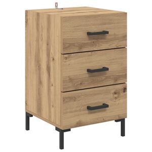 vidaXL &Kappa;&omicron;&mu;&omicron;&delta;ί&nu;&omicron; Artisan Oak 40 x 40 x 66 &epsilon;&kappa;. &Epsilon;&pi;&epsilon;&xi;&epsilon;&rho;&gamma;&alpha;&sigma;&mu;έ&nu;&omicron; &xi;ύ&lambda;&omicron;