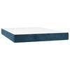 vidaXL &Kappa;&rho;&epsilon;&beta;ά&tau;&iota; Boxspring &mu;&epsilon; &Sigma;&tau;&rho;ώ&mu;&alpha; & LED &Sigma;&kappa;. &Mu;&pi;&lambda;&epsilon; 140x200&epsilon;&kappa;. &Beta;&epsilon;&lambda;&omicron;ύ&delta;&iota;&nu;&omicron;
