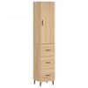 vidaXL &Mu;&pi;&omicron;&upsilon;&phi;έ&sigmaf; Sonoma &delta;&rho;&upsilon;&sigmaf; 34,5 x 34 x 180 &epsilon;&kappa;. &alpha;&pi;ό &Epsilon;&pi;&epsilon;&xi;&epsilon;&rho;&gamma;&alpha;&sigma;&mu;έ&nu;&omicron; &Xi;ύ&lambda;&omicron;