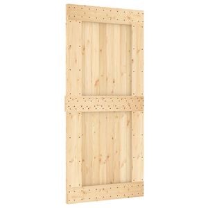 vidaXL &Sigma;&upsilon;&rho;ό&mu;&epsilon;&nu;&eta; &Pi;ό&rho;&tau;&alpha; NARVIK &Phi;&upsilon;&sigma;&iota;&kappa;ό &kappa;&alpha;&iota; &Mu;&alpha;ύ&rho;&omicron; 95 x 210 &epsilon;&kappa; (213,5 &epsilon;&kappa;)