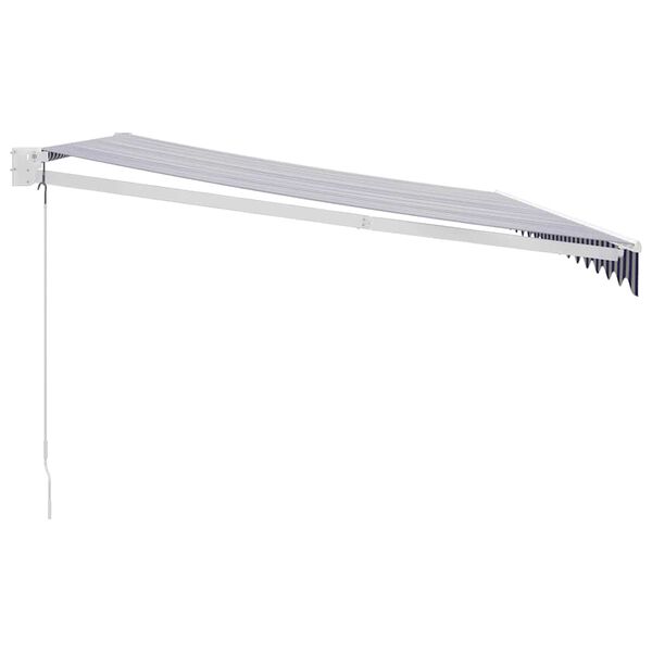 vidaXL &Tau;έ&nu;&tau;&alpha; &Pi;&tau;&upsilon;&sigma;&sigma;ό&mu;&epsilon;&nu;&eta; &Mu;&pi;&lambda;&epsilon; &kappa;&alpha;&iota; &Lambda;&epsilon;&upsilon;&kappa;ή 4,5 x 3 &mu;. Ύ&phi;&alpha;&sigma;&mu;&alpha; &kappa;&alpha;&iota; &Alpha;&lambda;&omicron;&upsilon;&mu;ί&nu;&iota;&omicron;