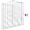 vidaXL &Sigma;&upsilon;&rho;&mu;&alpha;&tau;&omicron;&kappa;&iota;&beta;ώ&tau;&iota;&alpha; &Tau;&omicron;&xi;&omega;&tau;ά 8 &tau;&epsilon;&mu;. 200x30x200/220 &epsilon;&kappa;. &Gamma;&alpha;&lambda;&beta;&alpha;&nu;. &Alpha;&tau;&sigma;ά&lambda;&iota;