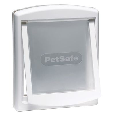 PetSafe Πόρτα Κατοικίδιου 2 Κατευθύνσεων 740 Μεσαία Λευκή 26,7x22,8 εκ
