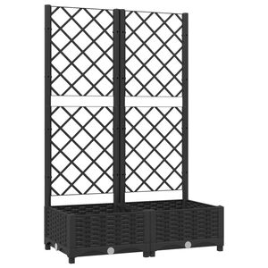 vidaXL &Gamma;&lambda;ά&sigma;&tau;&rho;&alpha; &Kappa;ή&pi;&omicron;&upsilon; &mu;&epsilon; &Pi;&lambda;έ&gamma;&mu;&alpha; &Mu;&alpha;ύ&rho;&eta; 80x40x121,5 &epsilon;&kappa;. &alpha;&pi;ό &Pi;&omicron;&lambda;&upsilon;&pi;&rho;&omicron;&pi;&upsilon;&lambda;έ&nu;&iota;&omicron;
