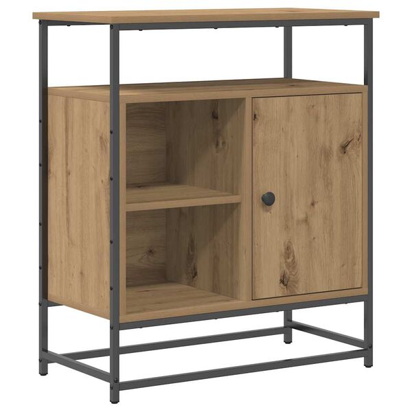 vidaXL &Pi;&lambda;&alpha;ϊ&nu;ό &gamma;&rho;&alpha;&phi;&epsilon;ί&omicron; Artisan Oak 69 x 35 x 80 &epsilon;&kappa; &Epsilon;&pi;&epsilon;&xi;&epsilon;&rho;&gamma;&alpha;&sigma;&mu;έ&nu;&omicron; &xi;ύ&lambda;&omicron;