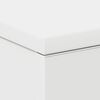 vidaXL Κομοδίνο Λευκό 38 x 35 x 56 εκ. από Επεξ. Ξύλο