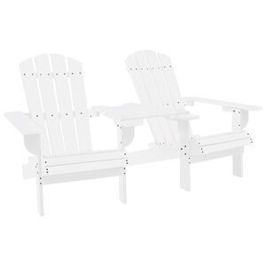 vidaXL &Kappa;&alpha;&rho;έ&kappa;&lambda;&epsilon;&sigmaf; &Kappa;ή&pi;&omicron;&upsilon; Adirondack &mu;&epsilon; &Tau;&rho;&alpha;&pi;έ&zeta;&iota; &Lambda;&epsilon;&upsilon;&kappa;έ&sigmaf; &Mu;&alpha;&sigma;ί&phi; &Xi;ύ&lambda;&omicron; &Epsilon;&lambda;ά&tau;&eta;&sigmaf;