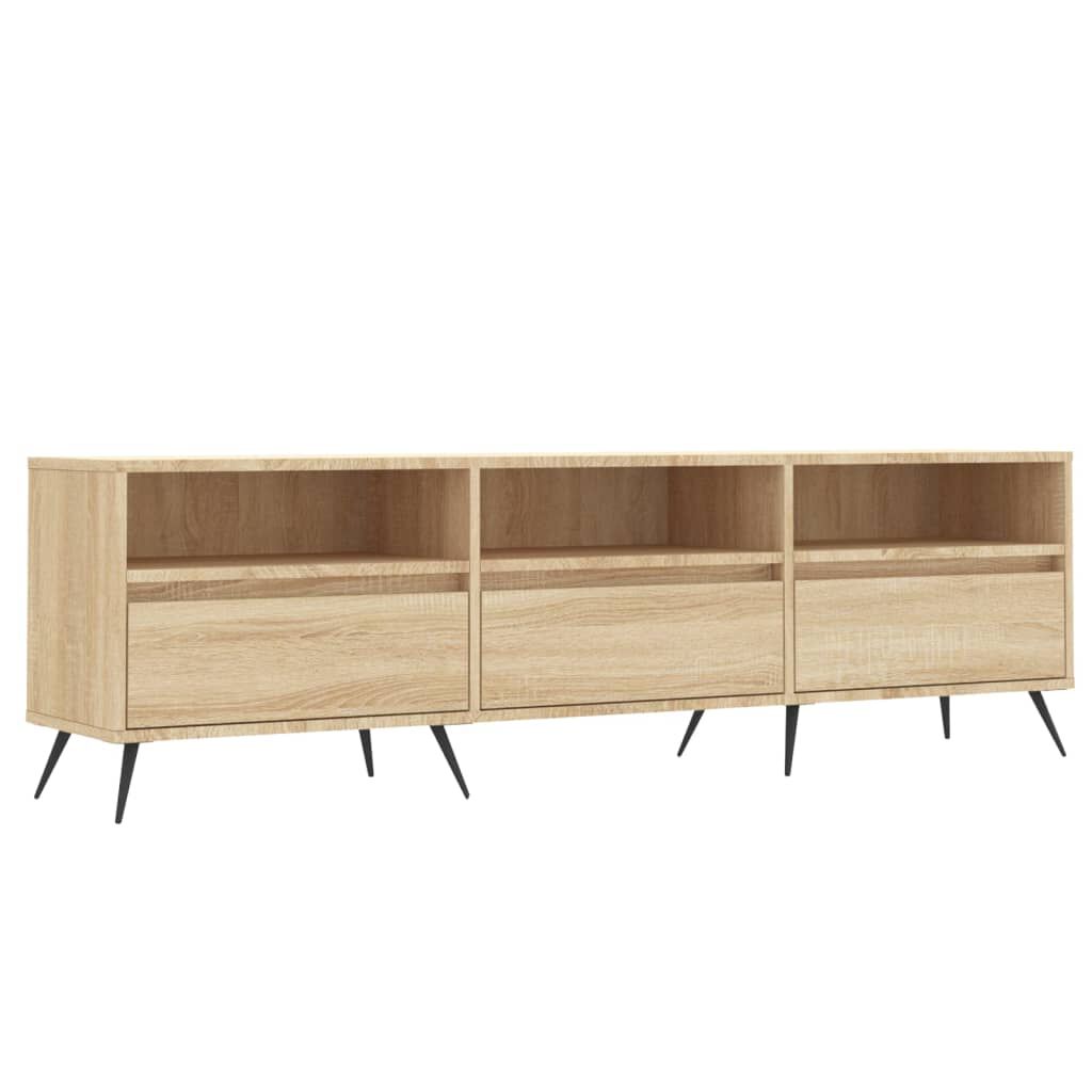vidaXL Έπιπλο Τηλεόρασης Sonoma Δρυς 150x30x44,5 εκ. Επεξ. Ξύλο