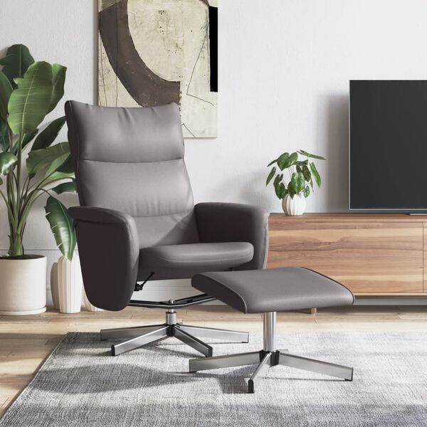 vidaXL &Pi;&omicron;&lambda;&upsilon;&theta;&rho;ό&nu;&alpha; &Alpha;&nu;&alpha;&kappa;&lambda;&iota;&nu;ό&mu;&epsilon;&nu;&eta; &mu;&epsilon; &Upsilon;&pi;&omicron;&pi;ό&delta;&iota;&omicron; &Gamma;&kappa;&rho;&iota; &alpha;&pi;ό &Sigma;&upsilon;&nu;&theta;&epsilon;&tau;&iota;&kappa;ό &Delta;έ&rho;&mu;&alpha;