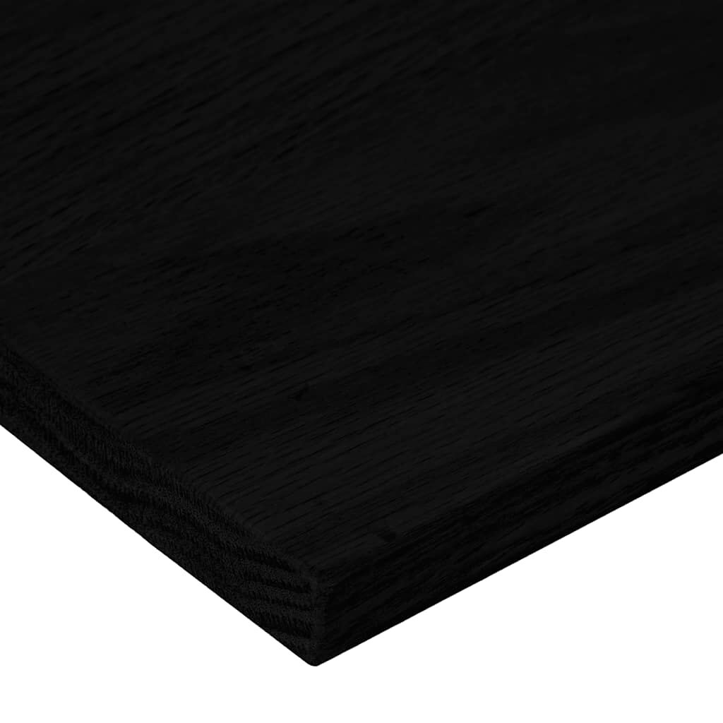 vidaXL Πέλματα Σκάλας 12 τεμάχια Σκούρο καφέ 80x25x2cm Ξύλο μασίφ δρυς