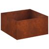 vidaXL &Gamma;&lambda;ά&sigma;&tau;&rho;&alpha; &Kappa;ή&pi;&omicron;&upsilon; &Sigma;&kappa; rusty 100 x 100 x 40 cm