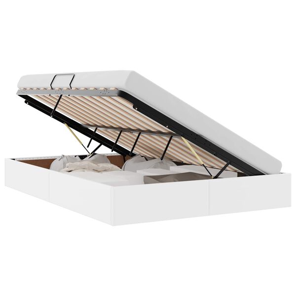 vidaXL &Kappa;&rho;&epsilon;&beta;ά&tau;&iota; &Alpha;&pi;&omicron;&theta;ή&kappa;&eta;&sigmaf; &Kappa;&alpha;&theta;&alpha;&rho;ό &Lambda;&epsilon;&upsilon;&kappa;ό 140 x 190 cm &Tau;&epsilon;&chi;&nu;&eta;&tau;ό &delta;έ&rho;&mu;&alpha;