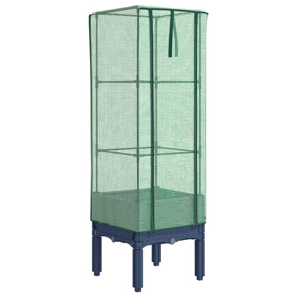 vidaXL &Zeta;&alpha;&rho;&nu;&tau;&iota;&nu;&iota;έ&rho;&alpha; &Upsilon;&pi;&epsilon;&rho;&upsilon;&psi;. &Kappa;ά&lambda;&upsilon;&mu;&mu;&alpha; &Theta;&epsilon;&rho;&mu;&omicron;&kappa;&eta;&pi;ί&omicron;&upsilon; Ό&psi;&eta; &Rho;&alpha;&tau;ά&nu; 40x40x140 &epsilon;&kappa;.