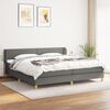 vidaXL &Kappa;&rho;&epsilon;&beta;ά&tau;&iota; Boxspring &mu;&epsilon; &Sigma;&tau;&rho;ώ&mu;&alpha; &Sigma;&kappa;&omicron;ύ&rho;&omicron; &Gamma;&kappa;&rho;&iota; 200x200 &epsilon;&kappa;. &Upsilon;&phi;&alpha;&sigma;&mu;ά&tau;&iota;&nu;&omicron;