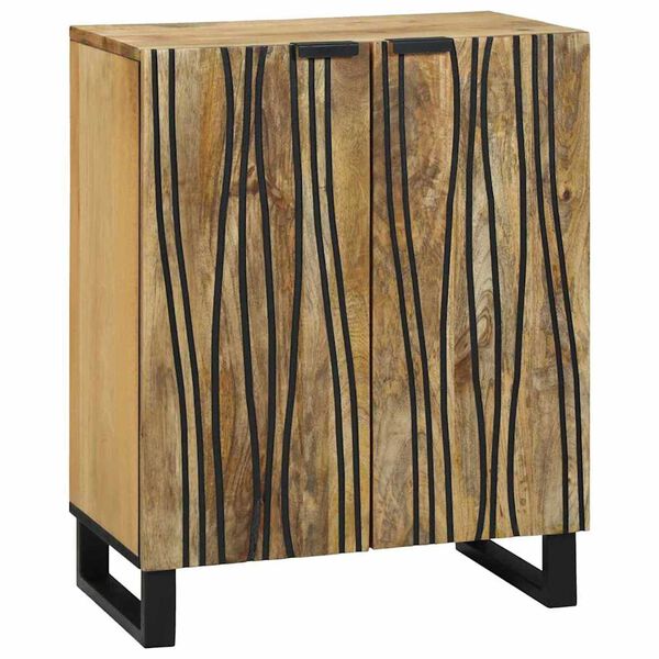 vidaXL Σετ Επίπλων Μπάνιου με συρτάρι 3 pcs Καφέ 180 x 33 x 75 εκ.