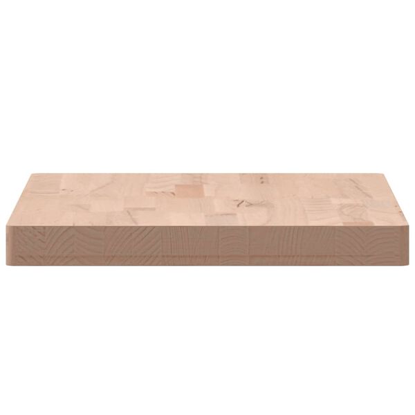 vidaXL Πάγκος Μπάνιου 60x40x4 εκ. από Μασίφ Ξύλο Οξιάς