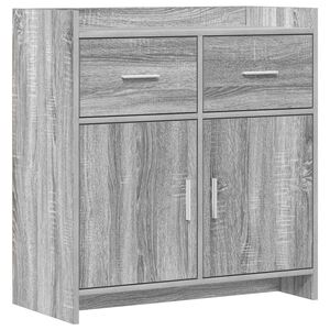 vidaXL &Pi;&lambda;&alpha;ϊ&nu;ό &gamma;&rho;&alpha;&phi;&epsilon;ί&omicron; &Gamma;&kappa;&rho;&iota; Sonoma 75 x 36 x 80 &epsilon;&kappa; &Epsilon;&pi;&epsilon;&xi;&epsilon;&rho;&gamma;&alpha;&sigma;&mu;έ&nu;&omicron; &Xi;ύ&lambda;&omicron;
