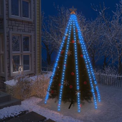 vidaXL Χριστουγεννιάτικα Λαμπάκια Χταπόδι 400 LED Μπλε 400 εκ.