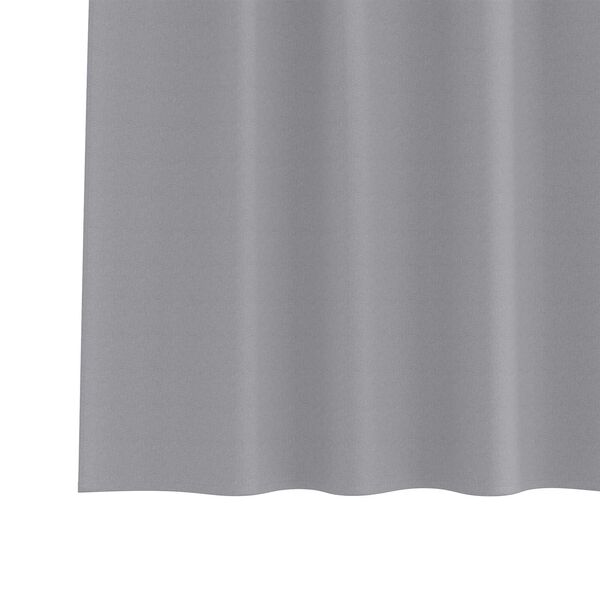 vidaXL Κουρτίνες 2 pcs Ανοιχτό γκρι 245 x 140 εκ. Πολυεστέρας
