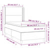 vidaXL &Kappa;&rho;&epsilon;&beta;ά&tau;&iota; Boxspring &mu;&epsilon; &Sigma;&tau;&rho;ώ&mu;&alpha; &Alpha;&nu;&omicron;&iota;&chi;&tau;ό &Gamma;&kappa;&rho;&iota; 80x200 &epsilon;&kappa;. &Beta;&epsilon;&lambda;&omicron;ύ&delta;&iota;&nu;&omicron;