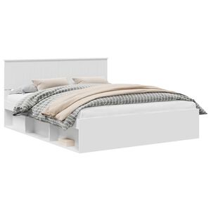 vidaXL &Sigma;&kappa;&epsilon;&lambda;&epsilon;&tau;ό&sigmaf; &Kappa;&rho;&epsilon;&beta;&alpha;&tau;&iota;&omicron;ύ &Lambda;&epsilon;&upsilon;&kappa;ό 160 x 200 cm &Sigma;&tau;&epsilon;&rho;&epsilon;ά &xi;&upsilon;&lambda;&epsilon;ί&alpha; &pi;&epsilon;ύ&kappa;&omicron;&upsilon;